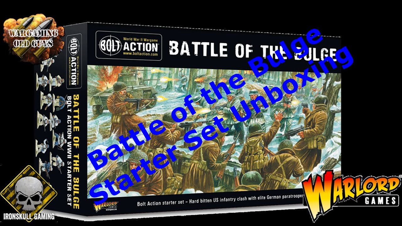 Bolt Action Battle of the Bulge Starter Set Unboxing