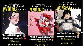 Ranking the Best Invincible Edits COMPILATION Part 6 (300K Special)