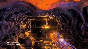 Alien: Isolation - The Descent: Crafting & Looting Items, Flamethrower Alien Stealth Gameplay PS4