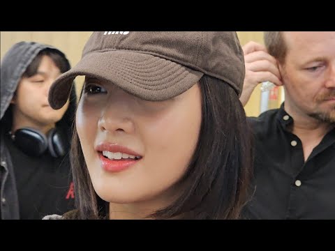 I-dle Minnie 민니 arrival @ CDG Airport in Paris for the Miu Miu Paris Fashion Week Event