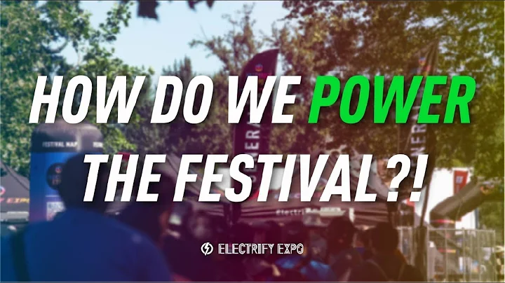 How Do We Power The Festival?! Anker!