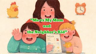 Me vs My Mom and Neighbor's Kid CRAZY Challenge!!