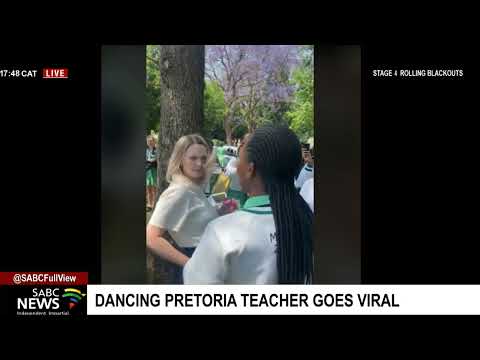 A Pretoria High School Dancing Teacher Goes Viral