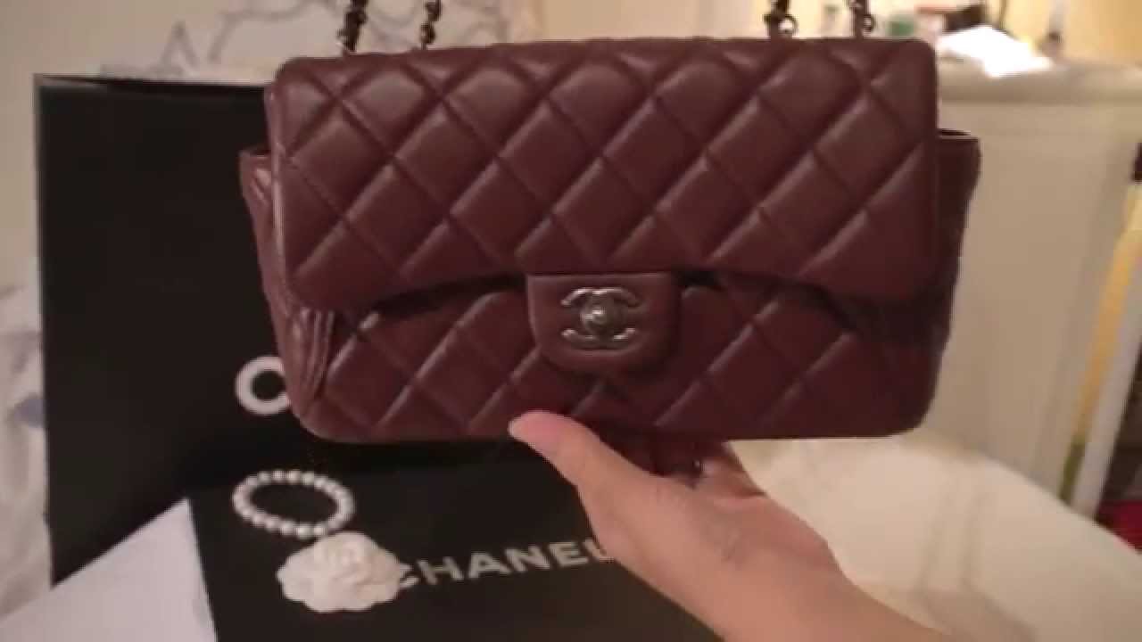 CHANEL Around Pockets Flap Bag - Medium - Bordeaux