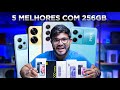 5 Smartphones com ÓTIMO PREÇO que possuem 256GB para voce COMPRAR em 2023! (meio do ano)