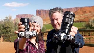 Hands-on Olympus OM-D E-M5 III Preview in Moab Utah