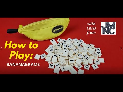 How To Play - BANANAGRAMS