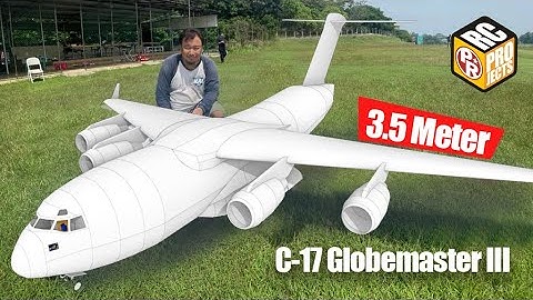 Build Not So Giant C-17 Globemaster III Foam RC Plane : Part 1 (3D Modelling)