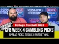 The College Football Betting Show (Week #4 - College ...