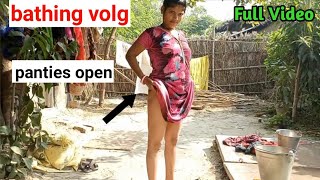New Hot Housewife Village Vlog 😍 | Desi Girls Hot Vlog | Hot Vlogs | Jangra Vines