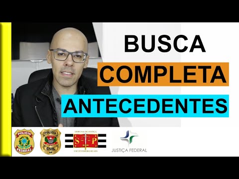 COMO TIRAR TODAS AS CERTIDÕES DE ANTECEDENTES CRIMINAIS (BUSCA COMPLETA ANTECEDENTES) grátis online