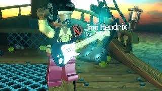 LEGO Rock Band Purple Haze Feat. LEGO Jimi Hendrix