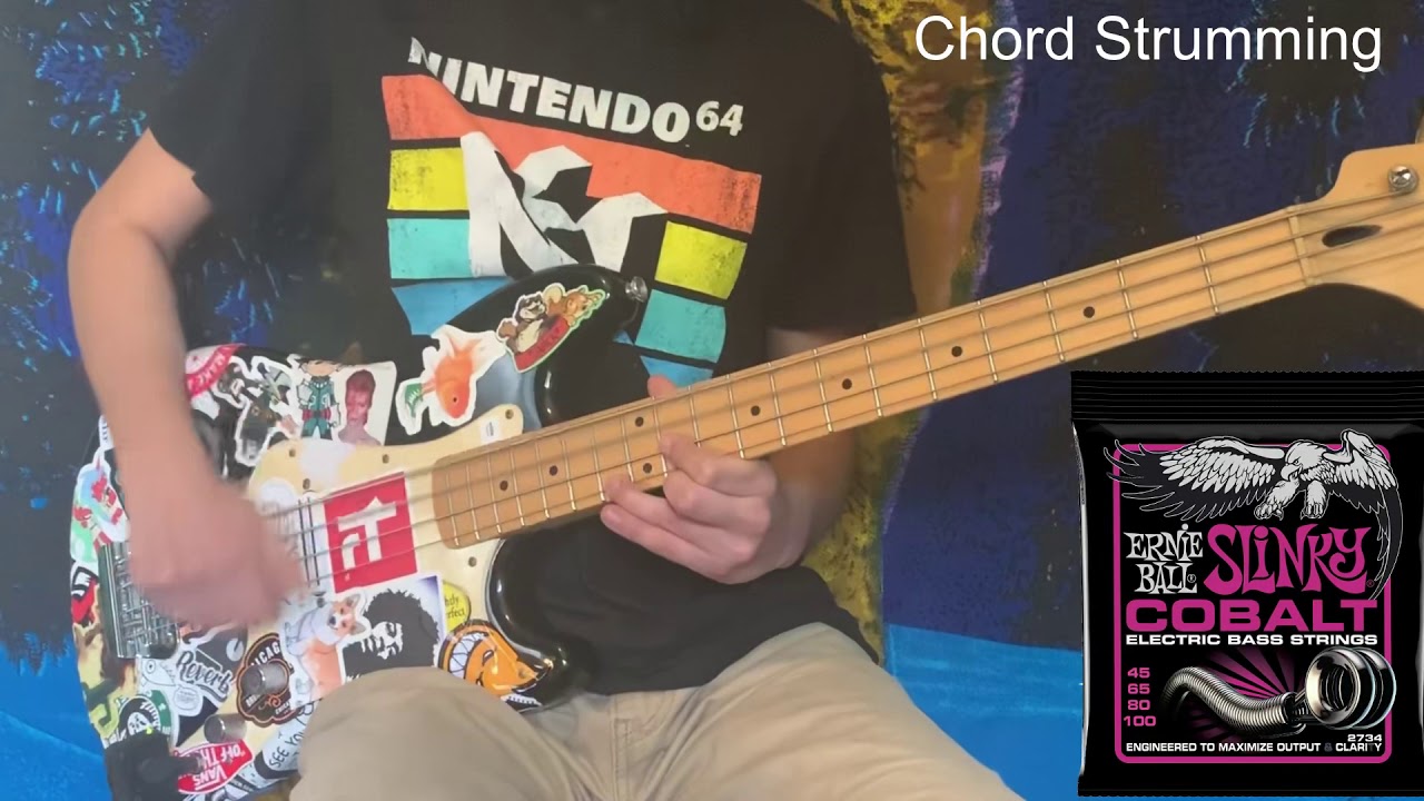 Ernie Slinky Cobalt Vs. GHS Boomers Bass Sound Differences YouTube