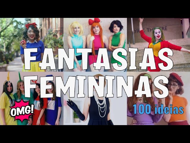 Fantasias de Halloween femininas: + de 100 ideias criativas para