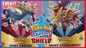 Shiny Zacian and Zamazenta Events at Gamestop (U.S) Pokémon Sword and Shield SHINY EVENT!