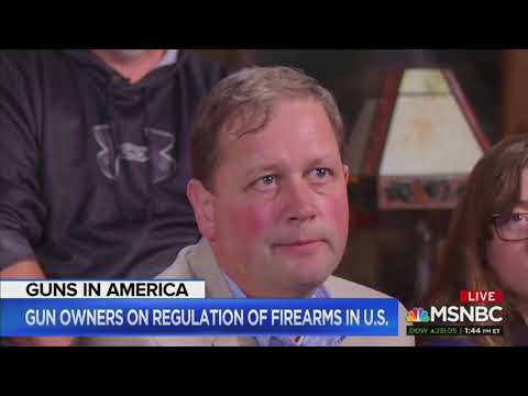 Gun Owners Laugh At MSNBC Host's Question
