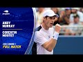 Andy murray vs corentin moutet full match  2023 us open round 1