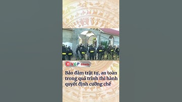 Bảo đảm trật tự, an toàn trong quá trình thi hành quyết định cưỡng chế