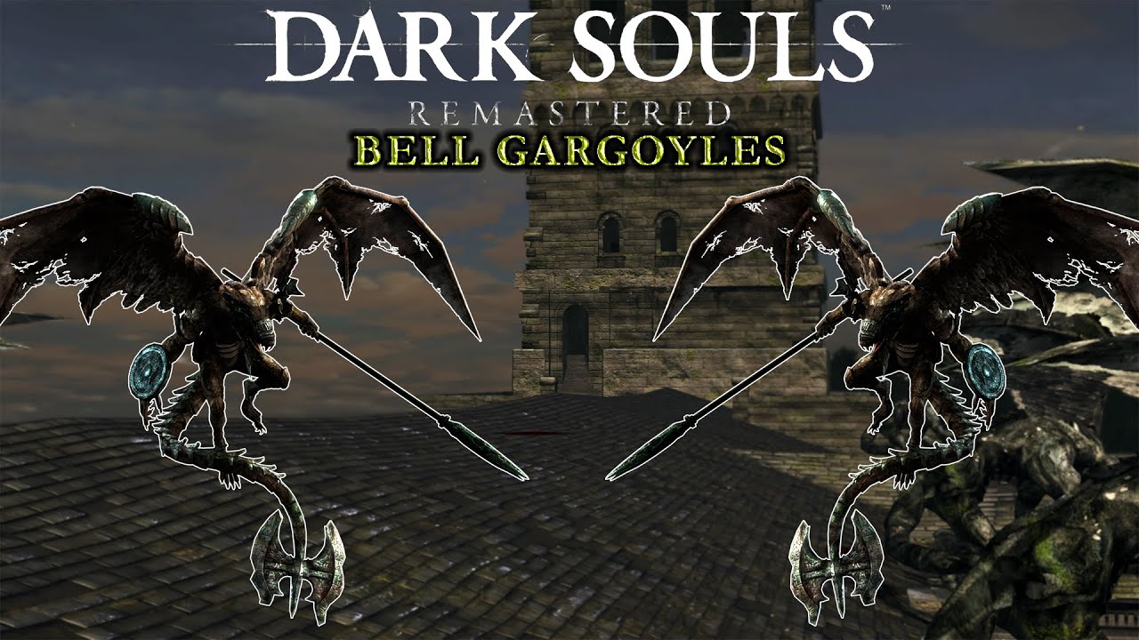 Bell Gargoyles NG+7 - Boss Fight - Dark Souls Remastered - YouTube
