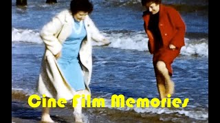 Vintage 8mm Cine Film, Home Movie "Worthing Beach 1968"