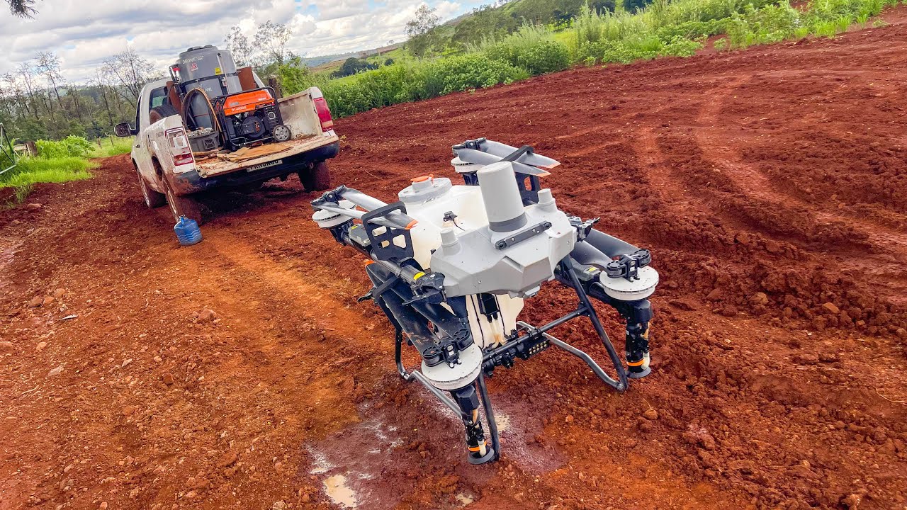 DOMINANDO A PULVERIZAÇÃO COM DRONE