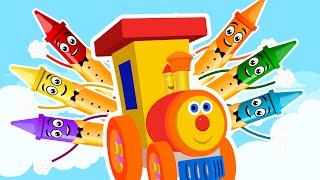 Ben And The Crayons In Color Camp | Color Song For Kids