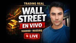 Operativa con el Indicador - Abre WallStreet😎 | Análisis y Trading en Vivo (NASDAQ - BTC - XAU)