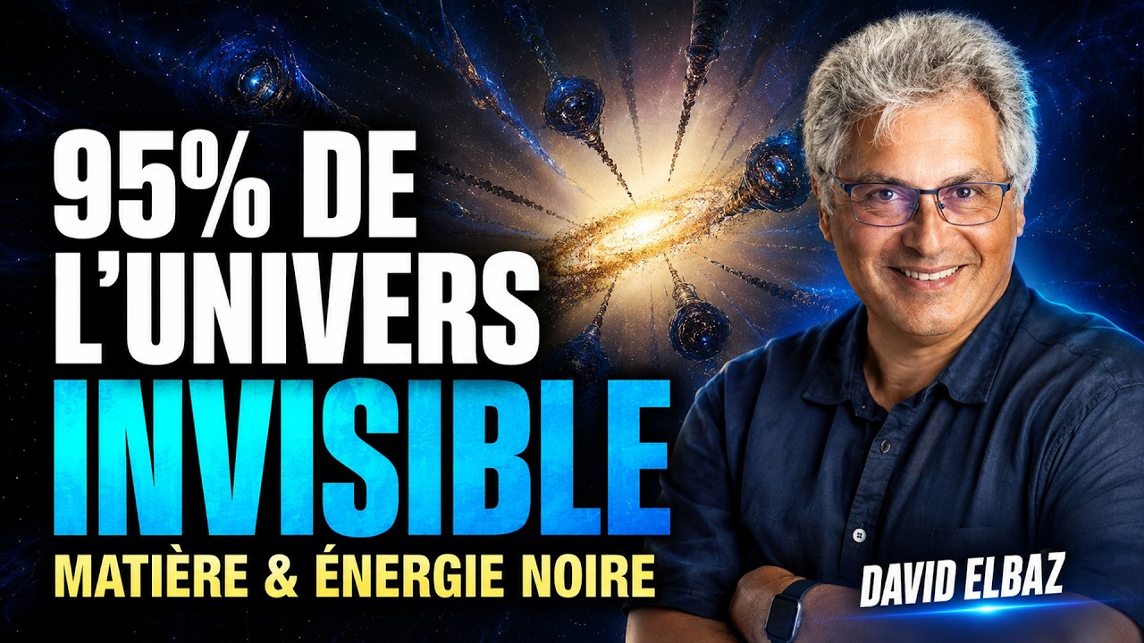 Le mystère des 95% de l'Univers : Matière et Énergie Noire — David Elbaz