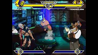 MUGEN: Tenderjaw Kicks Out Skeletor Again