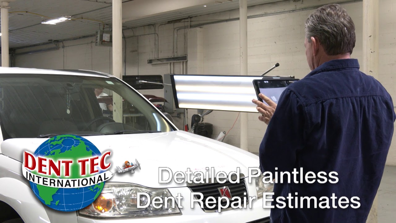 video Paintless Hail Repair