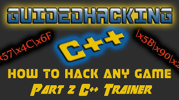How to Hack Any Game C++ External Trainer Assault Cube 1/2