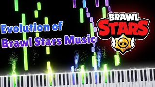 Evolution Of Brawl Stars Music! Resimi