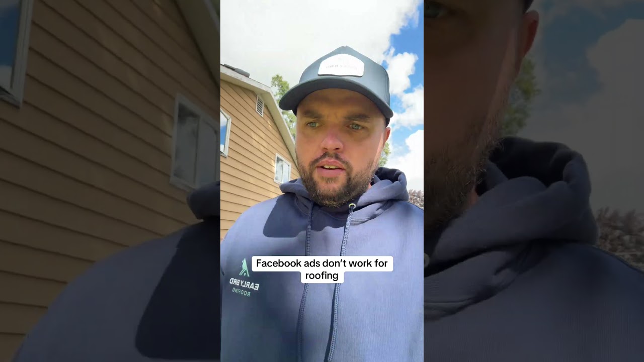 Facebook ads don’t work for roofers? 
