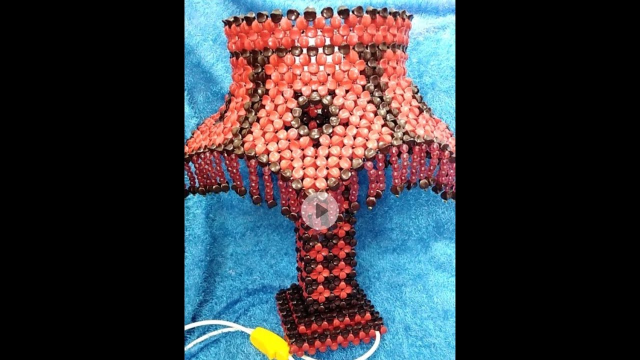 أسهل طريقه لعمل اباجوره من الخرز خطوه بخطوه للمبتداءين 😍 /الجزء الاول