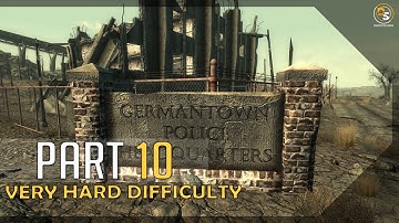 Fallout 3 (Very Hard) 100% Walkthrough #10 - Germantown Police HQ