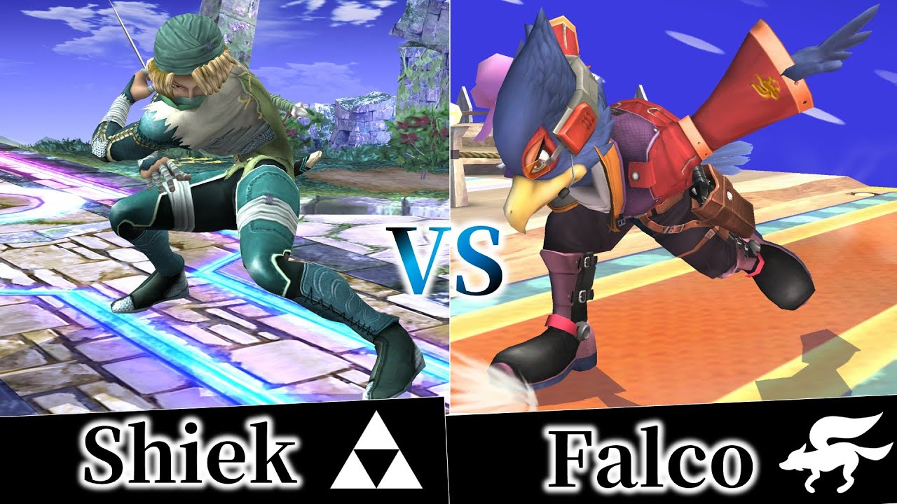 【スマブラX】 シーク VS ファルコ【スマブラハック】