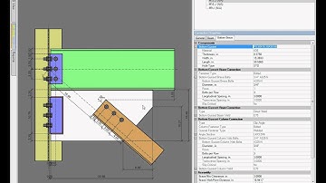 RISAConnection Vertical Braces