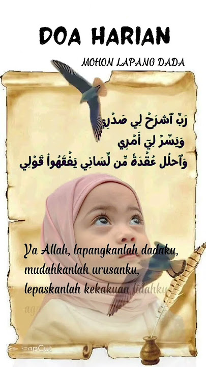 DOA NABI MUSA | Lapangkan dada