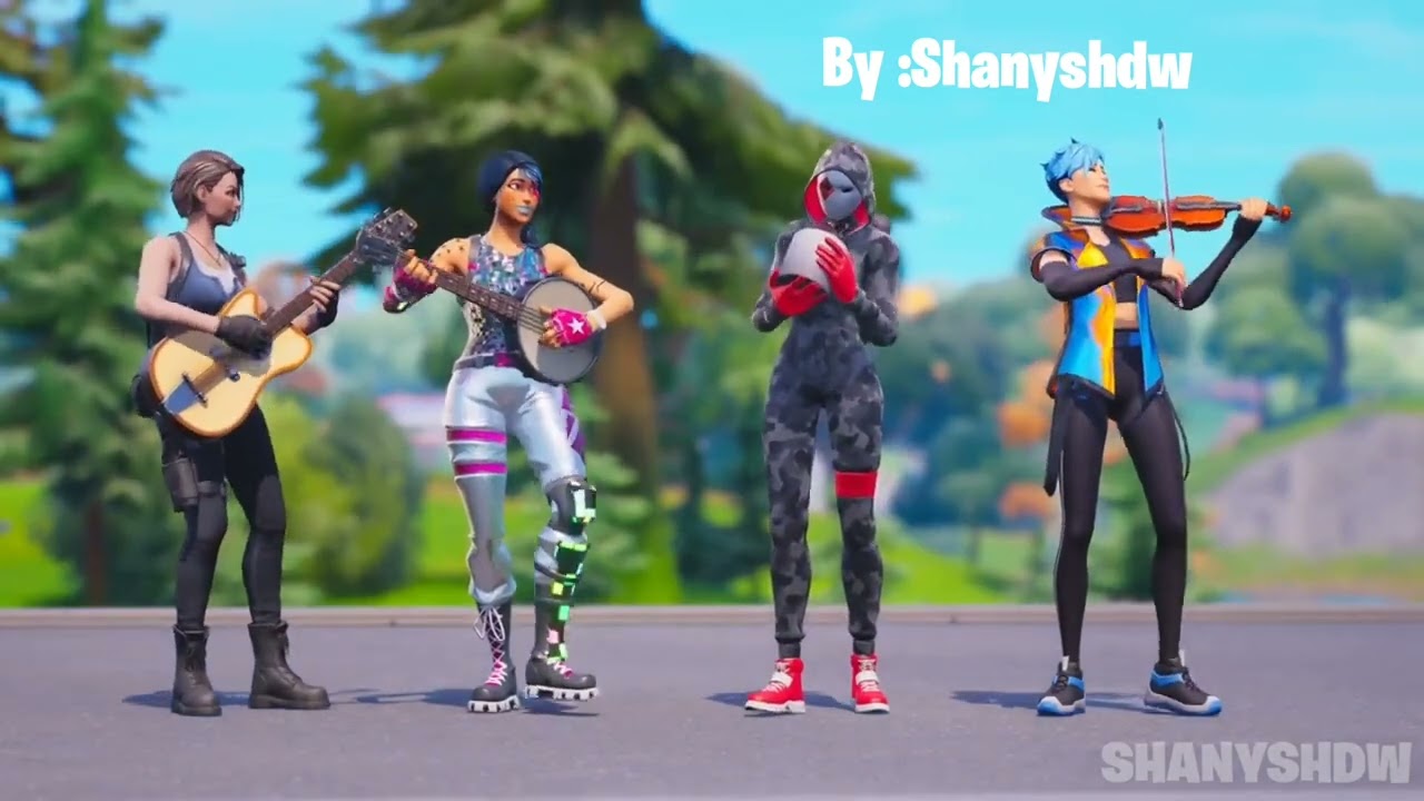 New Jug Band Emote " 4 Player Synced Emote " fortnite music YouTube