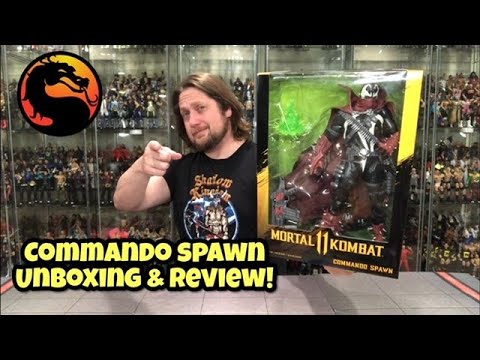 Commando Spawn Mcfarlane Toys Mortal Kombat 11 Unboxing & Review!