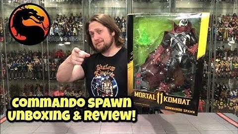 Commando Spawn Mcfarlane Toys Mortal Kombat 11 Unboxing & Review!