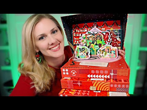 Beauty Advent Calendar from The Body Shop: Unboxing ASMR-ish