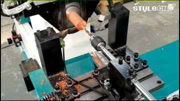 Auto Loading MINI Wood Lathe With Drilling System