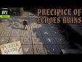 How to SOLVE the PRECIPICE OF ECHOES Puzzle (EASY METHOD) – Crimson Desert