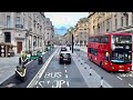 London Bus Ride 2021| Route 453 Big Ben, Trafalgar Square, Regent Street
