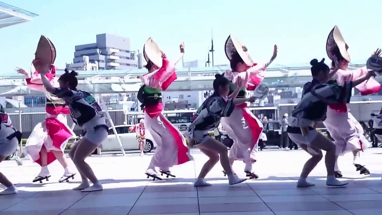 阿波踊り　娯茶平　～総踊り　四国の祭り2016/2日目