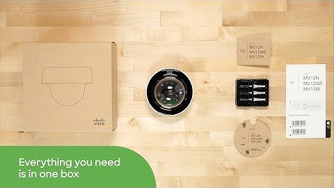 Unboxing the Cisco Meraki MV12 Smart Camera