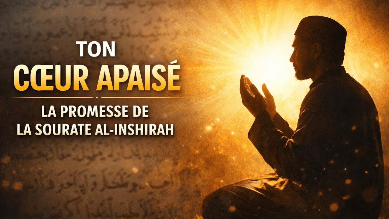 TON CŒUR SERA APAISÉ – LA PROMESSE DE LA SOURATE AL-INSHIRAH
