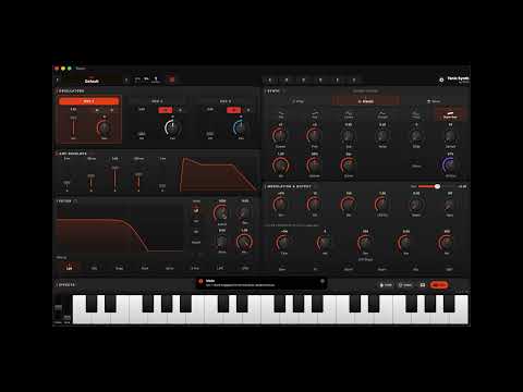 How create a pad in 15 seconds with TONIC SYNTH