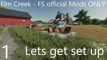 NEW SERIES! Homage to FS22 - E1 - Elm Creek -  Farming Simulator 22 - FS22